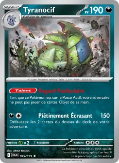 Tyranocif — carte 095 de l’extension Aventures Ensemble