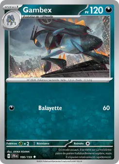 Gambex — carte 100 de l’extension Aventures Ensemble