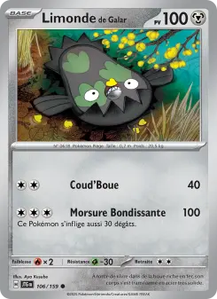 Limonde de Galar — carte 106 de l’extension Aventures Ensemble