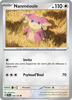 Nanméouïe — carte 124 de l’extension Aventures Ensemble