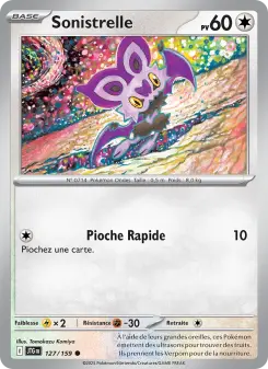 Sonistrelle — carte 127 de l’extension Aventures Ensemble