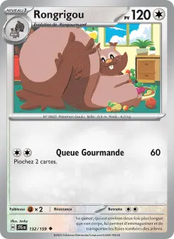 Rongrigou — carte 132 de l’extension Aventures Ensemble