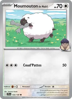 Moumouton de Nabil — carte 135 de l’extension Aventures Ensemble