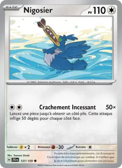 Nigosier — carte 137 de l’extension Aventures Ensemble