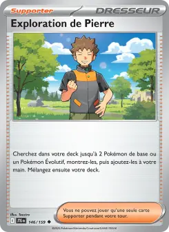 Exploration de Pierre — carte 146 de l’extension Aventures Ensemble