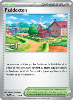 Paddoxton — carte 154 de l’extension Aventures Ensemble