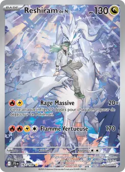 Reshiram de N — carte 167 de l’extension Aventures Ensemble