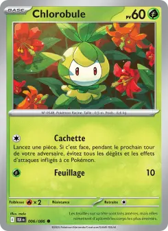 Chlorobule — carte 006 de l’extension Foudre Noire