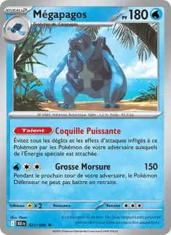 Mégapagos — carte 023 de l’extension Foudre Noire