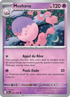 Mushana — carte 036 de l’extension Foudre Noire