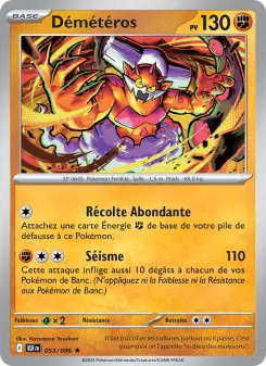 Démétéros — carte 053 de l’extension Foudre Noire