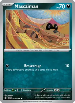 Mascaïman — carte 057 de l’extension Foudre Noire