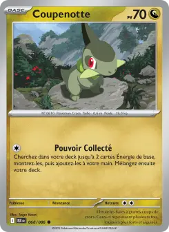 Coupenotte — carte 068 de l’extension Foudre Noire