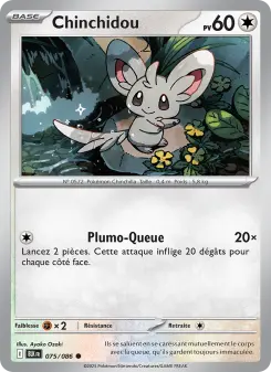 Chinchidou — carte 075 de l’extension Foudre Noire