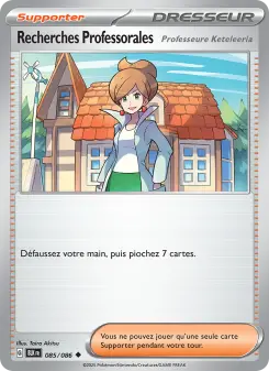 Recherches Professorales — carte 085 de l’extension Foudre Noire