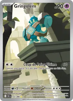 Gringolem — carte 122 de l’extension Foudre Noire