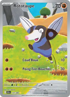 Rototaupe — carte 124 de l’extension Foudre Noire