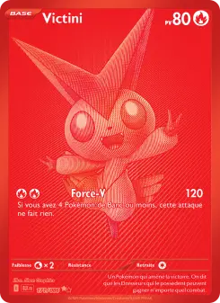 Victini — carte 171 de l’extension Foudre Noire