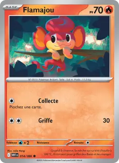 Flamajou — carte 014 de l’extension Flamme Blanche