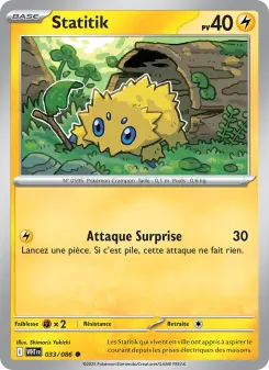 Statitik — carte 033 de l’extension Flamme Blanche