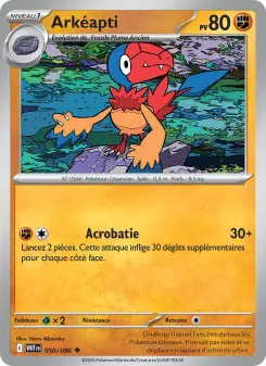 Arkéapti — carte 050 de l’extension Flamme Blanche