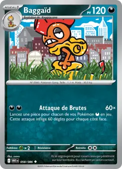 Baggaïd — carte 058 de l’extension Flamme Blanche