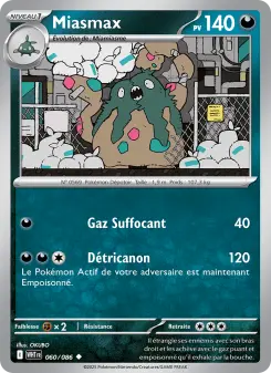 Miasmax — carte 060 de l’extension Flamme Blanche