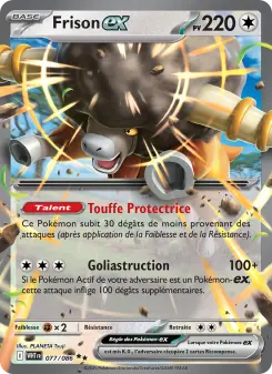 Frison-ex — carte 077 de l’extension Flamme Blanche