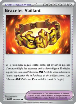 Bracelet Vaillant — carte 080 de l’extension Flamme Blanche