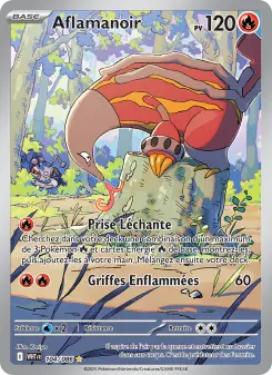 Aflamanoir — carte 104 de l’extension Flamme Blanche