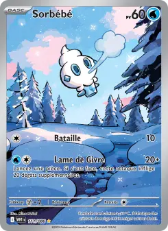 Sorbébé — carte 111 de l’extension Flamme Blanche