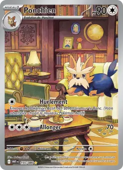 Ponchien — carte 155 de l’extension Flamme Blanche