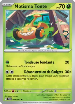 Motisma Tonte — carte 009 de l’extension Rivalités Destinées