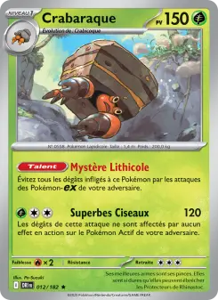 Crabaraque — carte 012 de l’extension Rivalités Destinées