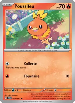 Poussifeu — carte 040 de l’extension Rivalités Destinées