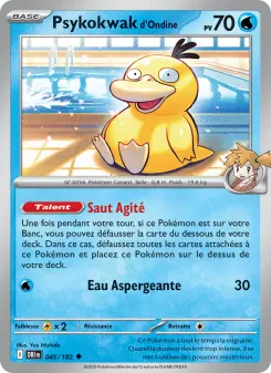 Psykokwak d'Ondine — carte 045 de l’extension Rivalités Destinées