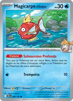Magicarpe d'Ondine — carte 048 de l’extension Rivalités Destinées
