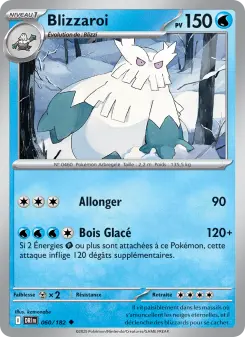 Blizzaroi — carte 060 de l’extension Rivalités Destinées