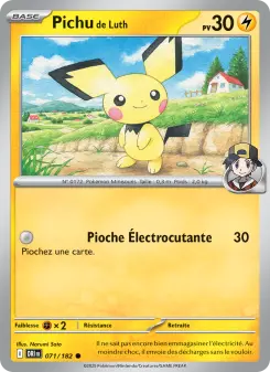 Pichu de Luth — carte 071 de l’extension Rivalités Destinées
