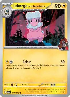 Lainergie de la Team Rocket — carte 073 de l’extension Rivalités Destinées