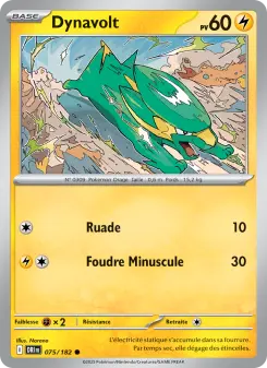 Dynavolt — carte 075 de l’extension Rivalités Destinées