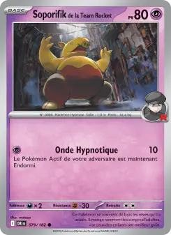 Soporifik de la Team Rocket — carte 079 de l’extension Rivalités Destinées