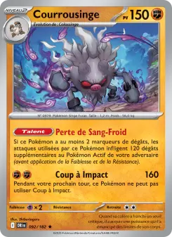 Courrousinge — carte 092 de l’extension Rivalités Destinées