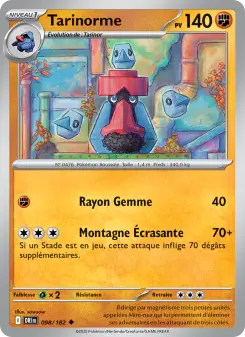 Tarinorme — carte 098 de l’extension Rivalités Destinées