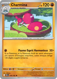 Charmina — carte 100 de l’extension Rivalités Destinées