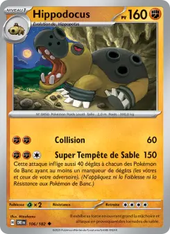 Hippodocus — carte 106 de l’extension Rivalités Destinées