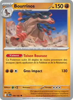 Bourrinos — carte 108 de l’extension Rivalités Destinées