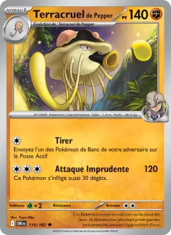 Terracruel de Pepper — carte 110 de l’extension Rivalités Destinées