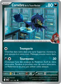 Cornèbre de la Team Rocket — carte 127 de l’extension Rivalités Destinées