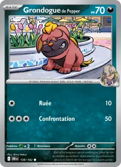 Grondogue de Pepper — carte 138 de l’extension Rivalités Destinées